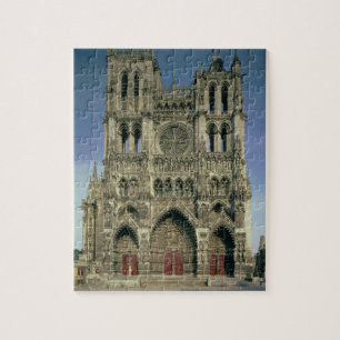 Puzzle Façade occidentale, c.1220-70 (photo) (pour des