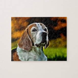 Puzzle Face beagle