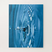 Puzzle face de gouttelette d'eau (Vertical)