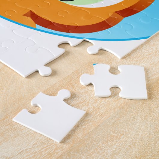 Puzzle Face D'Une Petite Chouette (Côté)