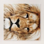 Puzzle face Lion (Horizontal)
