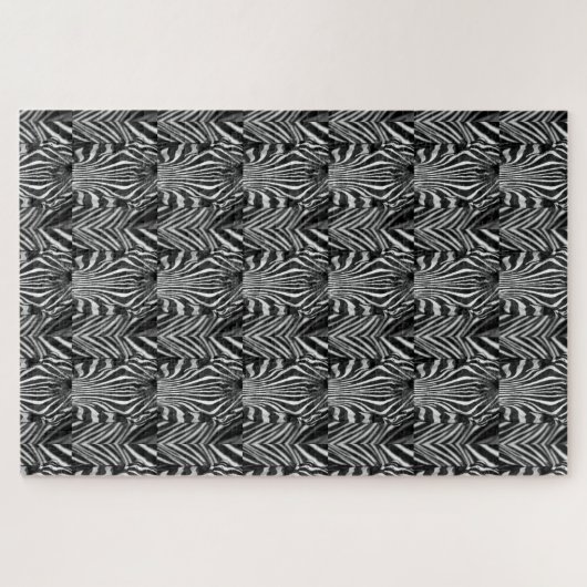 PUZZLE FACE ZEBRA (Horizontal)