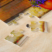 Puzzle Fachwerkhaus House Allemagne. (Côté)