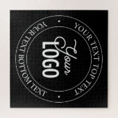 Puzzle Facile de remplacement de logo et de texte personn (Horizontal)