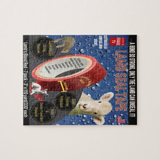 Puzzle Fagee Lamb Seal (Horizontal)