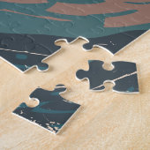 Puzzle Faire de la randonnée dans les Alpes (Côté)