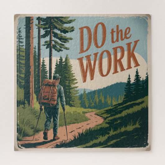 Puzzle Faire Le Travail (Vertical)