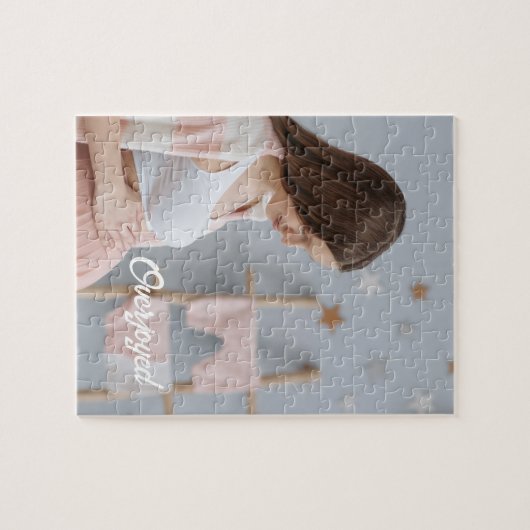 Puzzle Faire-part bébé (Horizontal)