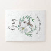 Puzzle Faire-part de grossesse Pâques (Horizontal)