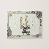 Puzzle Faire-part de mariage de Calaveras (Lesbiennes) (Horizontal)