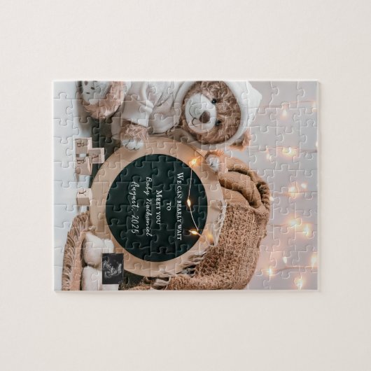 Puzzle Faire-part numérique neutre simple (Horizontal)