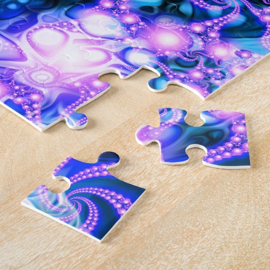 Puzzle Faire partie (cool) - fractale psychédélique (Côté)