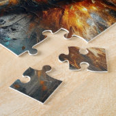 Puzzle Fairy and his Boston Terrier Puppy (Côté)