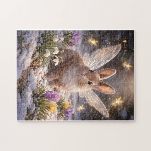 Puzzle Fairy Easter Bunny (Horizontal)