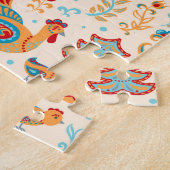 Puzzle Fairy Forest Animaux : Arrière - plan beige (Côté)