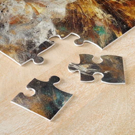 Puzzle Fairy Holding a Young Rabbit (Côté)