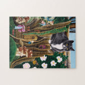 Puzzle Fairy House Garden Chat (Horizontal)