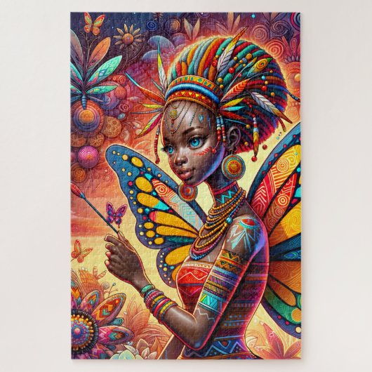 Puzzle Fairy kenyan (Vertical)