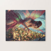 Puzzle Fairy- Pixie dust Mystical Forest - cute (Horizontal)