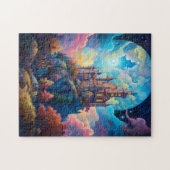 Puzzle Fairy Tale Castle Imaginaire Art (Horizontal)