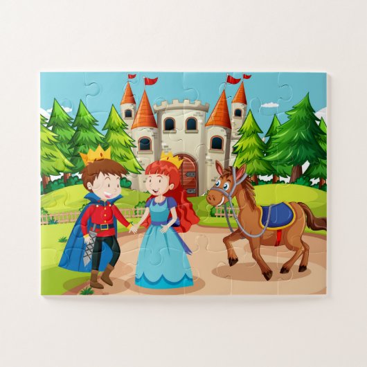 Puzzle Fairytale Prince et Princess Adventure (Horizontal)