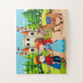 Puzzle Fairytale Prince et Princess Adventure (Vertical)