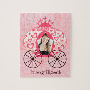Puzzle Fairytale Royal Princess Carriage Girl Anniversair