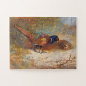 Puzzle faisans par Archibald Thorburn (Horizontal)