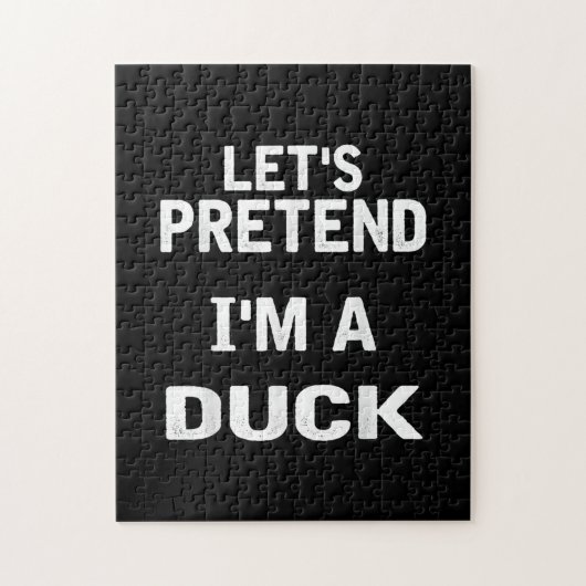 Puzzle Faisons semblant que je suis un canard drôle Costu (Vertical)