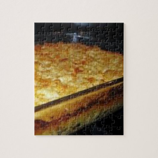 Puzzle fait maison pour Mac et fromage (Vertical)