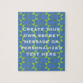 Puzzle fait sur commande de message d'amusement (Vertical)