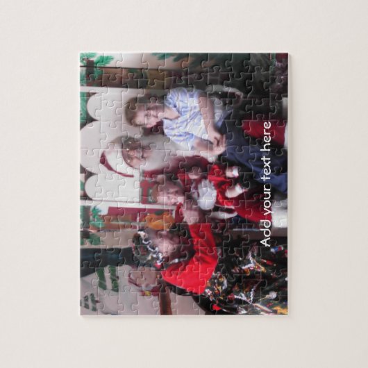 Puzzle fait sur commande de photo (Vertical)