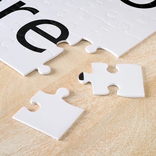 Puzzle fait sur commande de photo avec la (Côté)