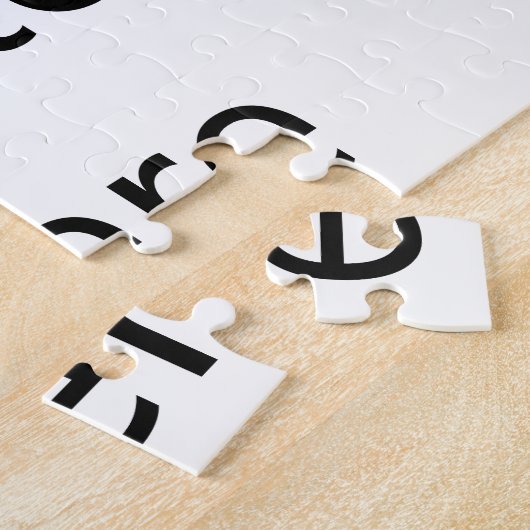 Puzzle fait sur commande de photo avec la (Côté)