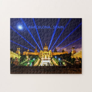 Puzzle fait sur commande de photo de BARCELONE des