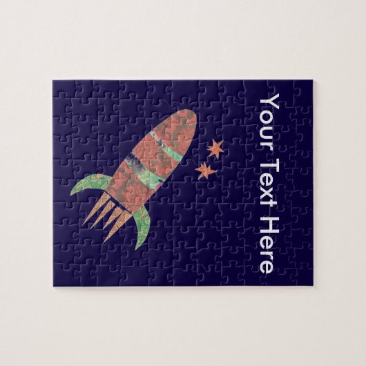 Puzzle fait sur commande de Rocket (Horizontal)