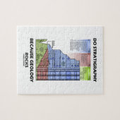 Puzzle Faites la stratigraphie puisque la géologie (Horizontal)