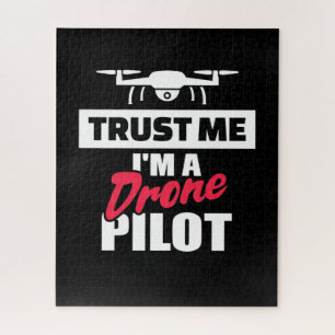 Puzzle Faites-moi confiance Je Suis Pilote De Drone