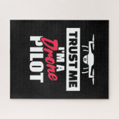 Puzzle Faites-moi confiance Je Suis Pilote De Drone (Horizontal)