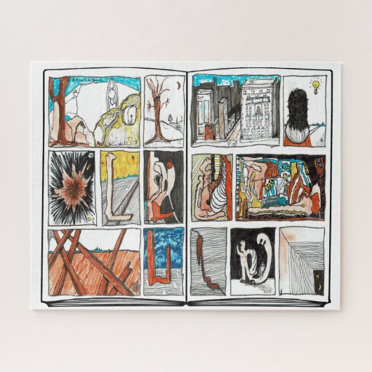 Puzzle Faites votre propre histoire (Horizontal)