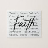 Puzzle Faith (Horizontal)