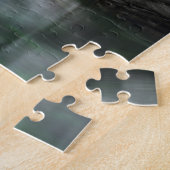 Puzzle Falaise arrondie de roche par la rivière de (Côté)