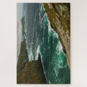 Puzzle Falaises de Kerry Portmagee Comté de Kerry Irlande (Vertical)