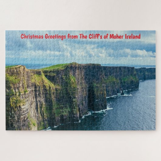 Puzzle Falaises de Moher Irlande. (Horizontal)