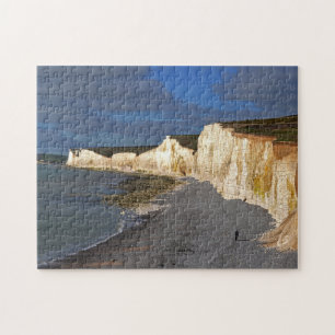 Puzzle Falaises d'Eastbourne dans East Sussex England