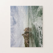 Puzzle Falaises irlandaises sous un ciel nuageux (Vertical)