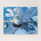 Puzzle FALCON DE COMBAT F-16C - ALASKA (16x20 POUCES) (Horizontal)