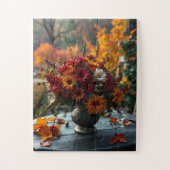 Puzzle Fall flower bouquet (Vertical)