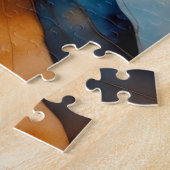 Puzzle Fall Fox Painting (Côté)