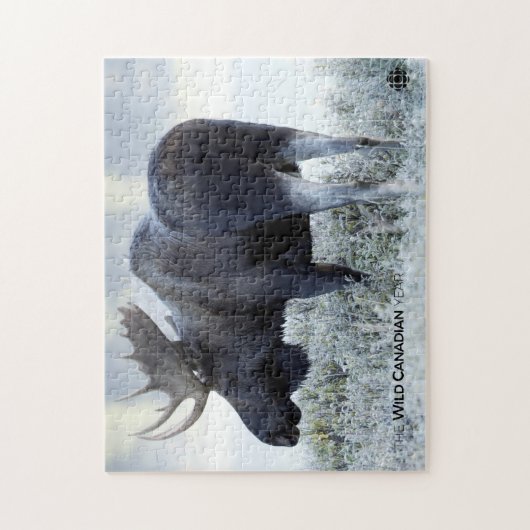 Puzzle Fall - Moose (Vertical)